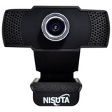 Camara Web Nisuta Ns-wc400 Hd 720p Zoom Skype Video Full