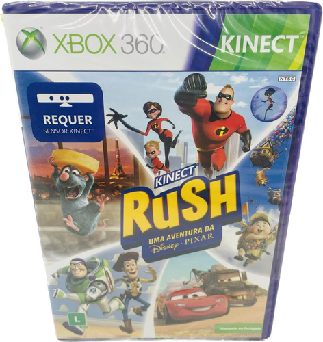 Jogo Kinect Rush Uma Aventura Da Disney Xbox360 Mídia Física