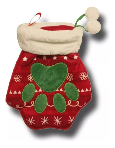 Bolsa Para Premios Kong Paw Stocking Para Mascotas Navidad