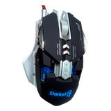 Mouse Gamer Alambrico Starket Sk-055 Iluminado