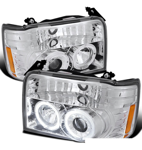 Opticas Led Compatible Con Marca Ford F100 F150 Ojo Ángel 