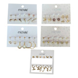 Aretes Mujer Lote 30 Pares Mayoreo