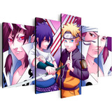 Cuadro Naruto Vs Sasuke 5 Partes