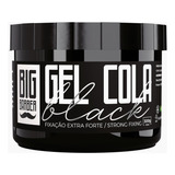 Gel Cola Black Big Barber 300g Para Cabelo Cobre Grisalhos