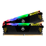 Memoria Mancer Lumina, Rgb, 16gb (2x8gb), Ddr4, 3200mhz C16