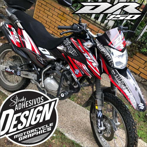 Calcomanias  Dr 150 Suzuki Personalizadas Kit De Stickers