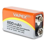 Bateria 9v Recargable Vapex 200mah V005