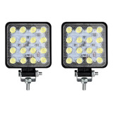 Barra Led Faro Auxiliar 16 Led 48w Cuatri 4x4 Agro Off Road