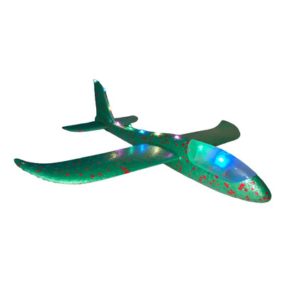 10 Avion Luz Led Unicel Juguete Planeador Mayoreo Color | Meses sin interés