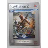 Medal Of Honor Rising Sun Ps2 Original Español Pal