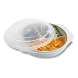 Plato Para Calentar Comida Ideal Microondas Nordic Ware