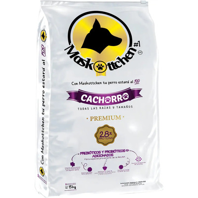 Maskottchen Premium Croquetas Seca Perro Cachorro 15kg Alta Proteína | Envío gratis