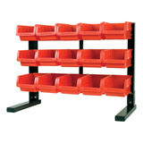 Performance Tool W5186 15-bin Table Top Storage Rack