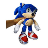 Peluche Sonic Azul 40 Cm Mod Estrellas 