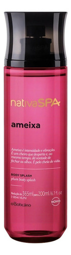 Ameixa Body Splash Desodorante Colonia 200ml Nativa Spa Boticário