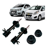 Amortiguadores Del + Cazoletas Chevrolet Spark Gt 2010-2021