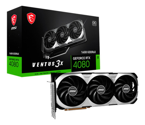 Tarjeta De Video Geforce Rtx 4080 Super 16gb Ventus 3x Oc 