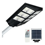 Lámpara Led Solar Exterior Sensor 1000w Con Control Remoto