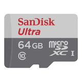 Cartão De Memória Sandisk Sdsqunb-064g-gn3ma  Ultra 64gb