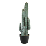 Cactus Planta Artificial Grande 70cm Calidad Premium