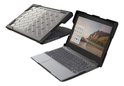 Funda De Goma Para Chromebook Lenovo 100e De Segunda Generac