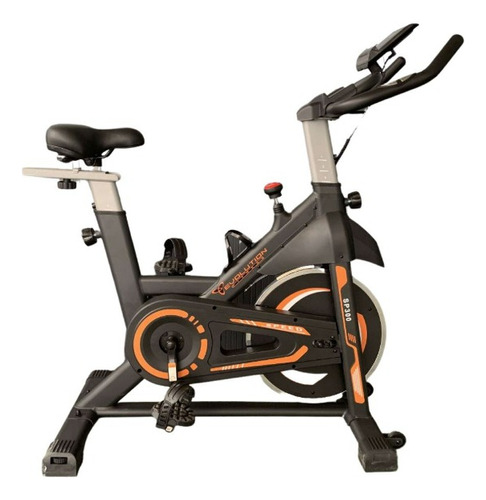 Bicicleta Ergométrica Evolution Fitness Sp300 Para Spinning Cor Preto E Laranja