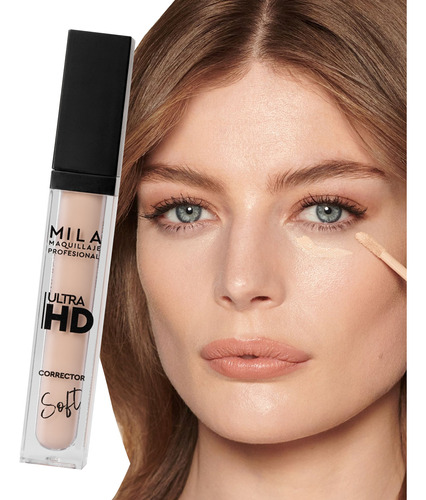 Maquillaje Hidratante Siliconado Corrector Hd Soft Mila