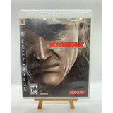 Juego Ps3 Metal Gear Solid 4