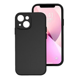 Capa Capinha Para iPhone 14 14 Pro Max Plus Silicone Premium Cor Preto iPhone 14 Plus