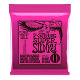 Ernie Ball Cuerdas Para Guitarra (7 Cuerdas, Níquel,