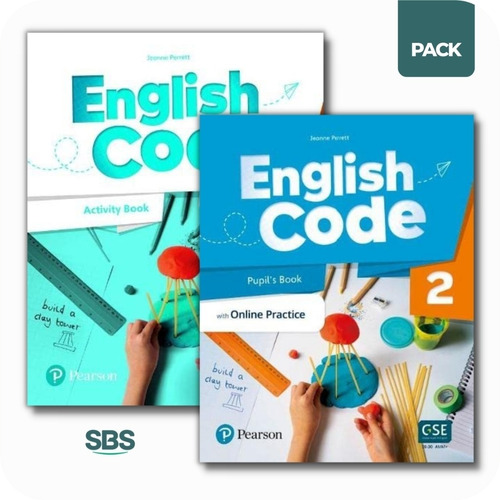 English Code 2 - Student's Book + Workbook Pack - 2 Libros