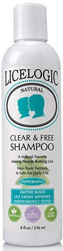 Licelogic Natural Piojos Shampoo Y Tratamiento, Fórmula Basa