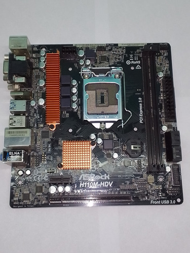 Mother Asrock H110m-hdv (para Repuestos, No Funciona)