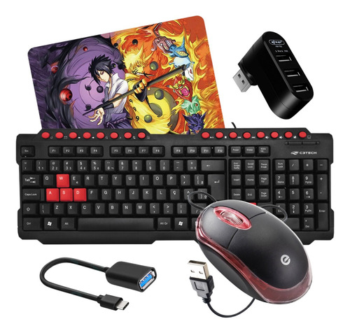 Kit Teclado E Para Celular Android Mobilador Jogos Freefire