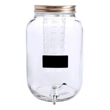 Dispensador Jarra Mason Jar 8 Litros