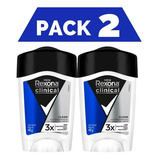 Desodorante Clinical Rexona Men 48g X 2 Unidades Fragancia Clean