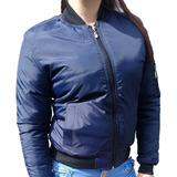 Chaqueta Chamarra Piloto Bomber Impermeable Dama 6 Colores