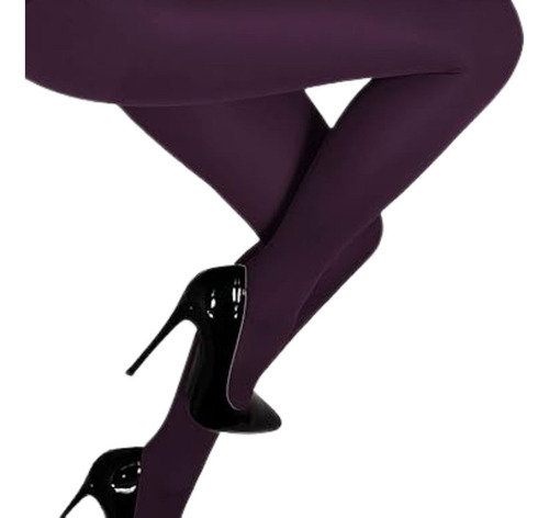 Meia Calça Fio 60 Loba Cor Roxo Uva Lupo