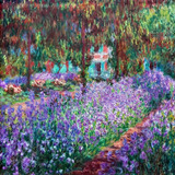 El Jardín Del Artista En Giverny Monet Lienzo Canvas 