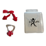 Combo Kit Natacion Ez Life Tapones Y Naricera Clip Nariz 