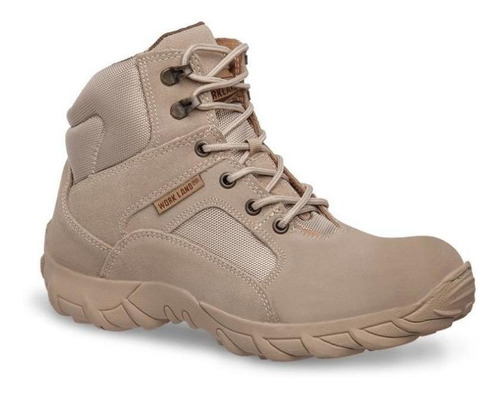 Bota Táctica Corta Botín Hombre Militar Workland 76223 Arena