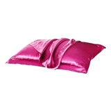 Por Unidad Fundas Almohada Satin Hipoalergénicas Y Elegantes