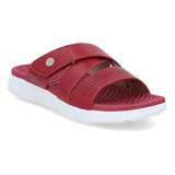 Sandalia De Piso Casual Dama Rojo 701-77