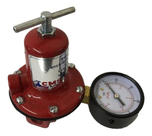 Regulador Para Gas 10 - 080 Cms Con Manómetro