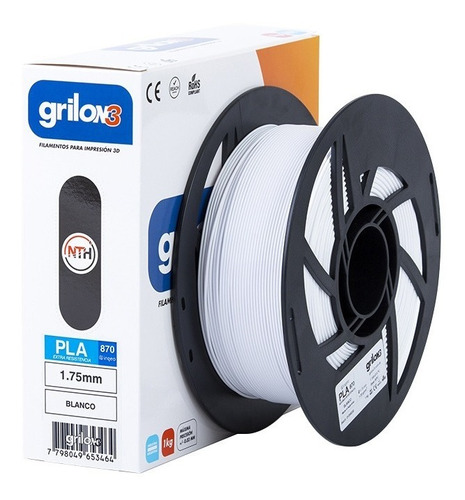 Filamento Pla 870 Tough - Grilon3 1.75mm Impresora 3d