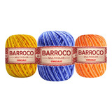 Barbante Barroco Multicolor 6 Fios 400gr Círculo