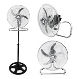 Ventilador 3 En 1 Embassy Fy-18a 5 Palas Metal 18''  70w Pot