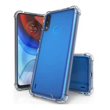 Funda Alto Impacto Para Motorola E7i Power + Vidrio Templado