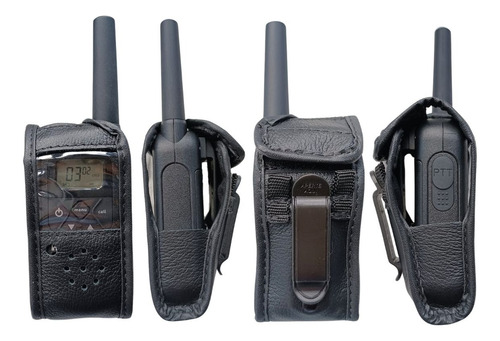 Kit 6 Walkie Talkie Intelbras Rc4002 Com Capa De Couro + Nf