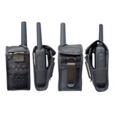 Kit 6 Walkie Talkie Intelbras Rc4002 Com Capa De Couro + Nf